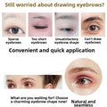 Eyebrow Pattern Stickers Waterproof