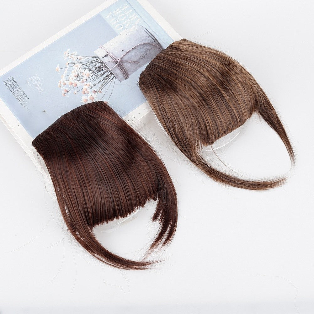 Womens Synthetic Fiber Hair Extension Bangs