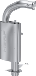 Mbrp Quiet Exhaust 850 Etec Gen5 For Lynx Shredder Re-850 & Ds-850