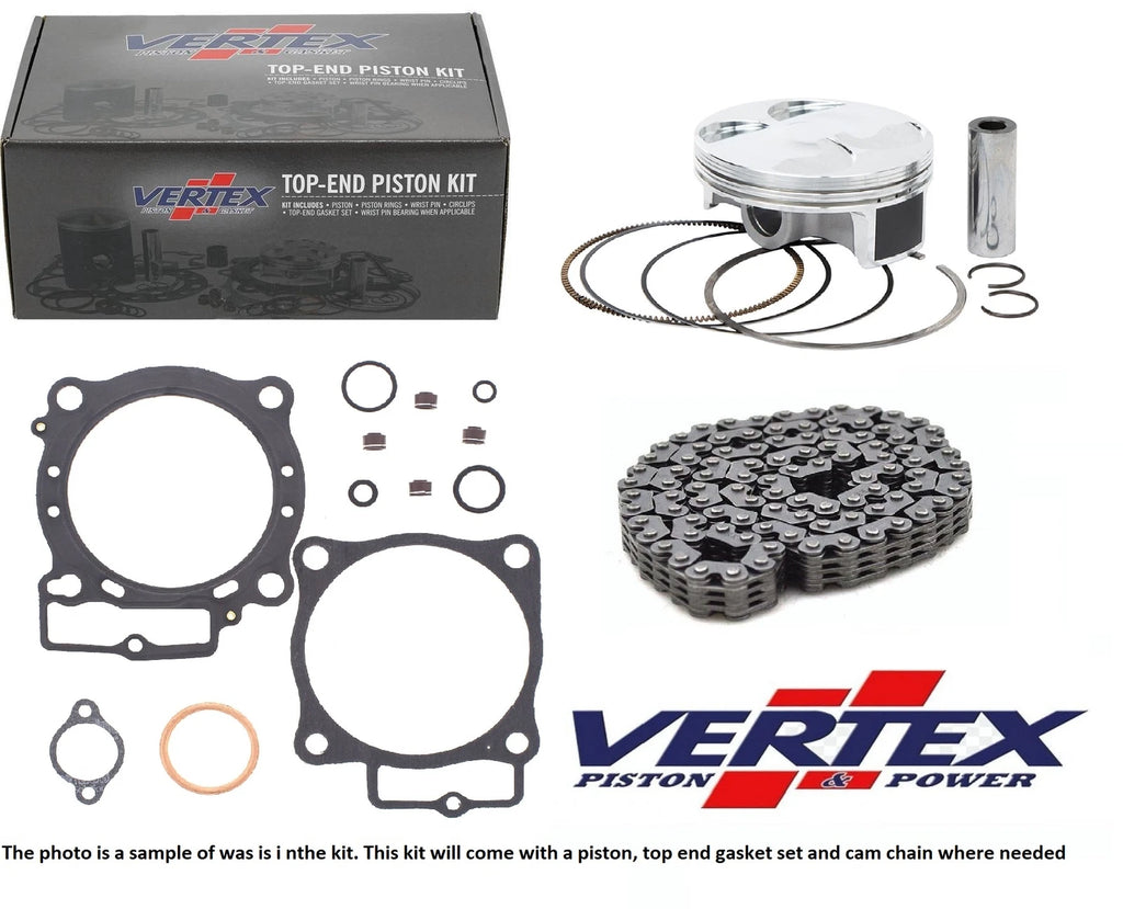 Vertex Top End Gasket Kit For 4t Ktm Excf 350 Exc350f Compression.