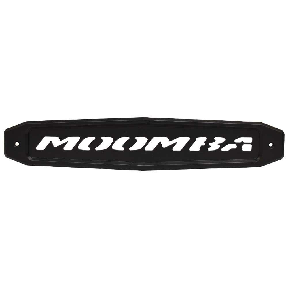 Accent Plate Logo Aluminum Black by Moomba