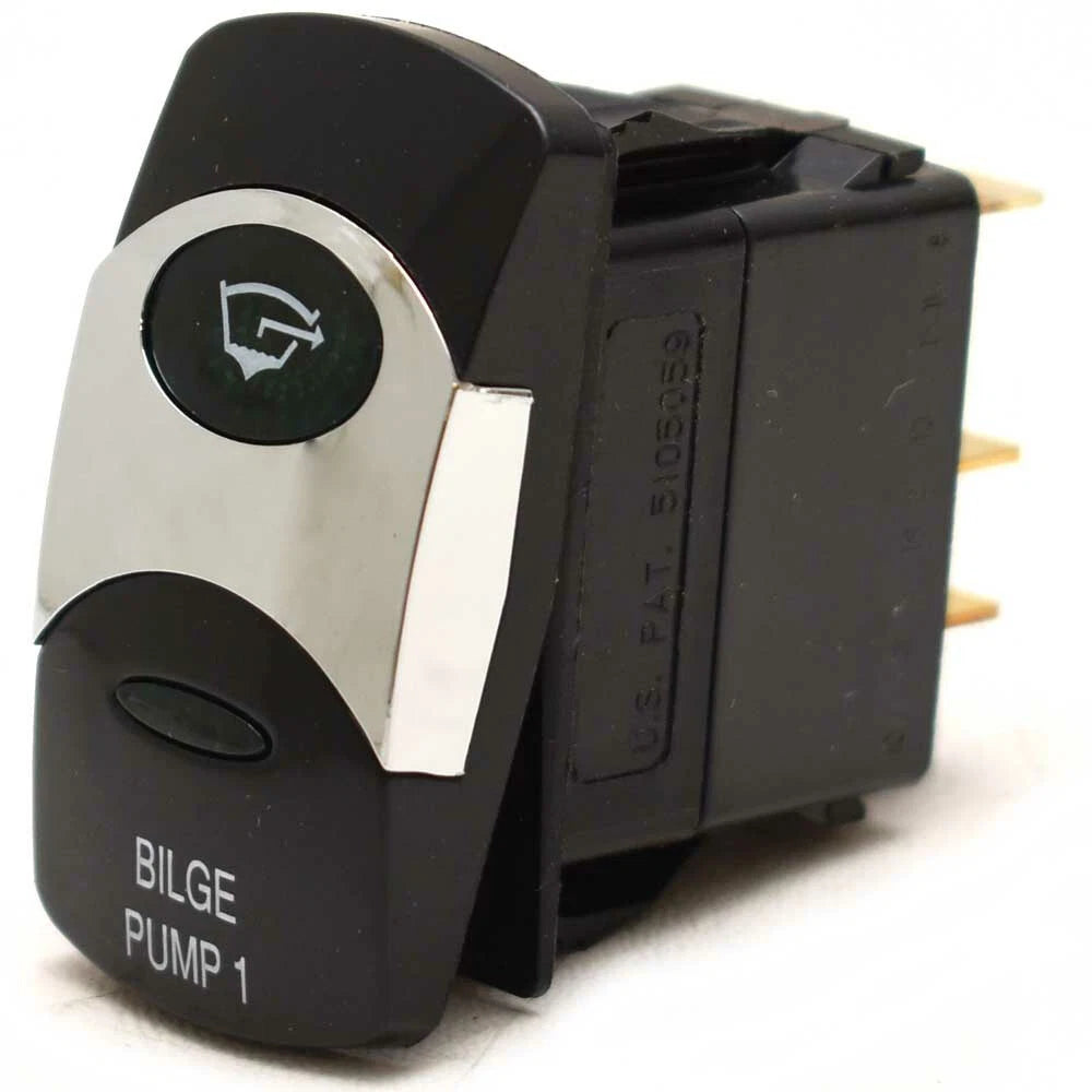 Carling On/off Contura Vi Boat Rocker Switch | Bilge Pump 1 4 Spade