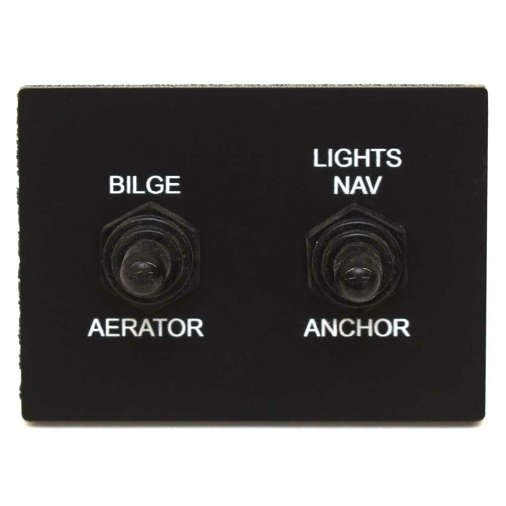 Toggle Switch Panel Boat Bilge Aerator Lights