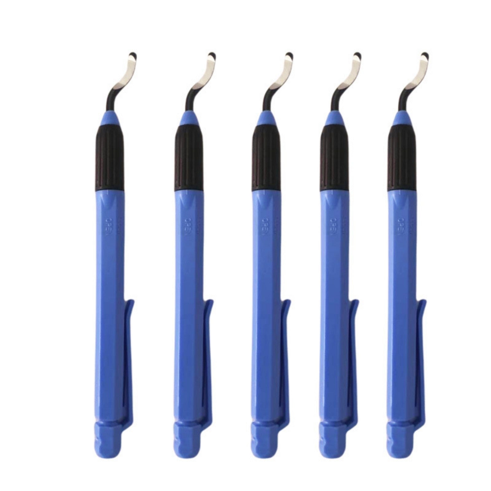 Hand Deburring Tool Set with Swivel Blade Edge Trimmer for Metal Plast