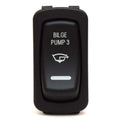 Carling Boat Rocker Switch | Bilge Pump 3 On/off 12V / 20a 4 Spade