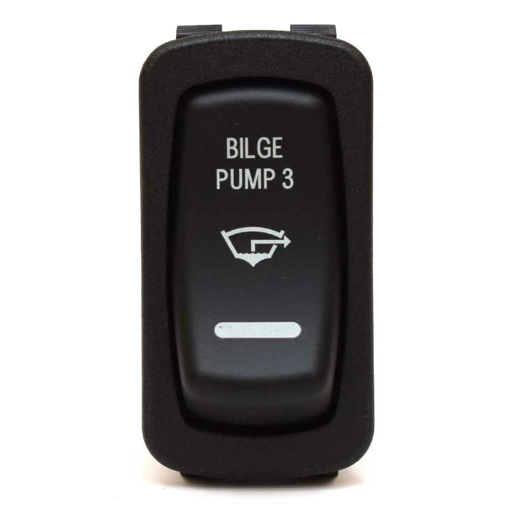 Carling Boat Rocker Switch | Bilge Pump 3 On/off 12V / 20a 4 Spade