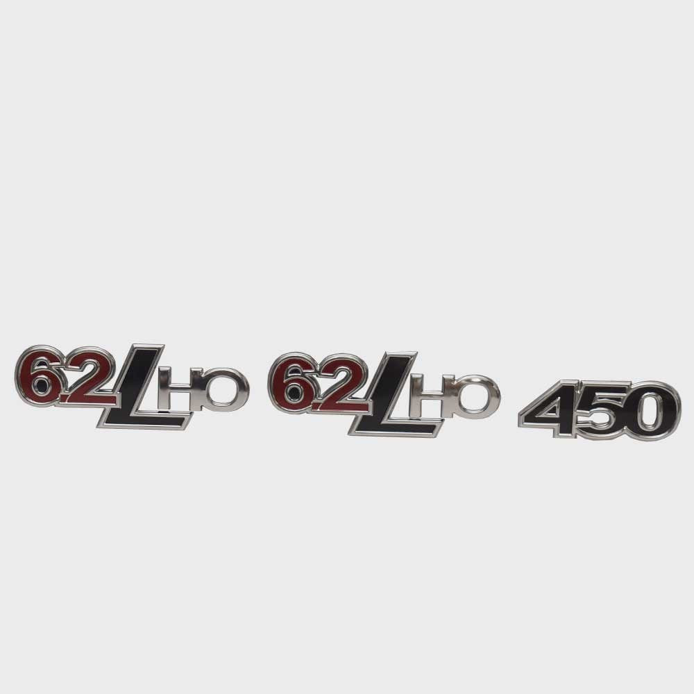 Malibu Boat Raised Engine Decals 5974702 | 6.2L HO 450 Red (Set of 3)O