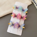 Fairy Butterfly Design Hairpins - 6 pcs