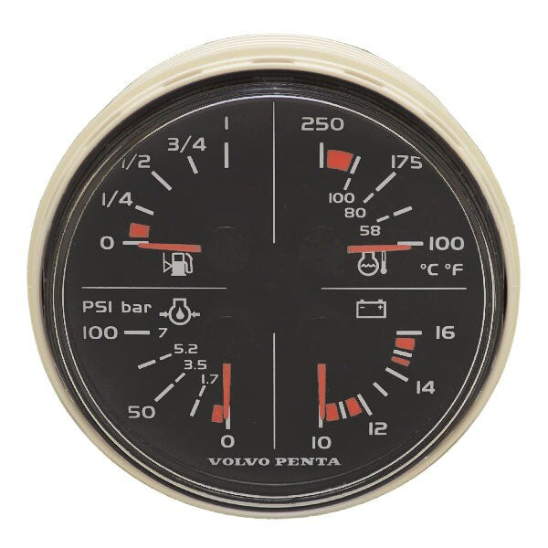 Volvo Boat Multifunction Gauge VP3 by Volvo