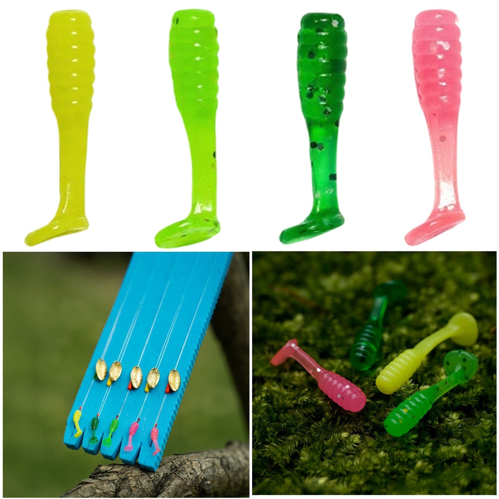 T-tail Wobbler Lure for Bass Fishing