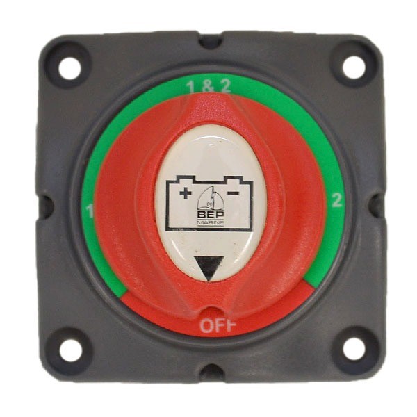BH Electronics Boat Battery Selector Switch BEP 1-2-Both by BH Electronics