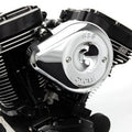 S&s Cycle 2017+ M8 Models Stealth Air Cleaner Kit W/ Chrome Teardrop