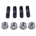 Turbo Mounting Studs / Nuts 3818824 4931642 For 89-07 Dodge Cummins