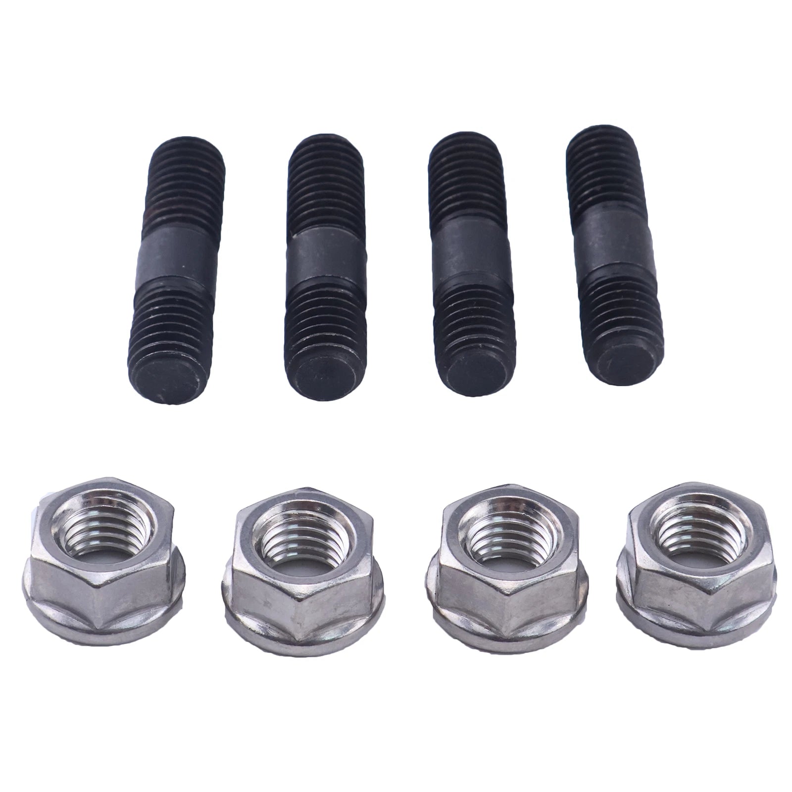 Turbo Mounting Studs / Nuts 3818824 4931642 For 89-07 Dodge Cummins