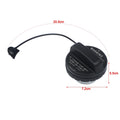 Black Replacement Fuel Cap Compatible With For Mazda Models From 13 19