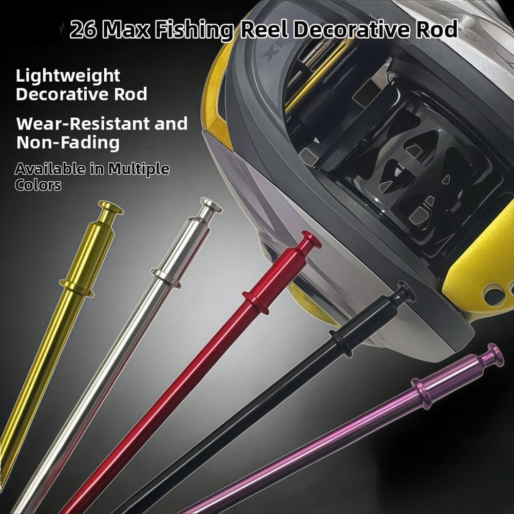 Aluminum Cross Bar Line Rod for Abu MAX Baitcaster