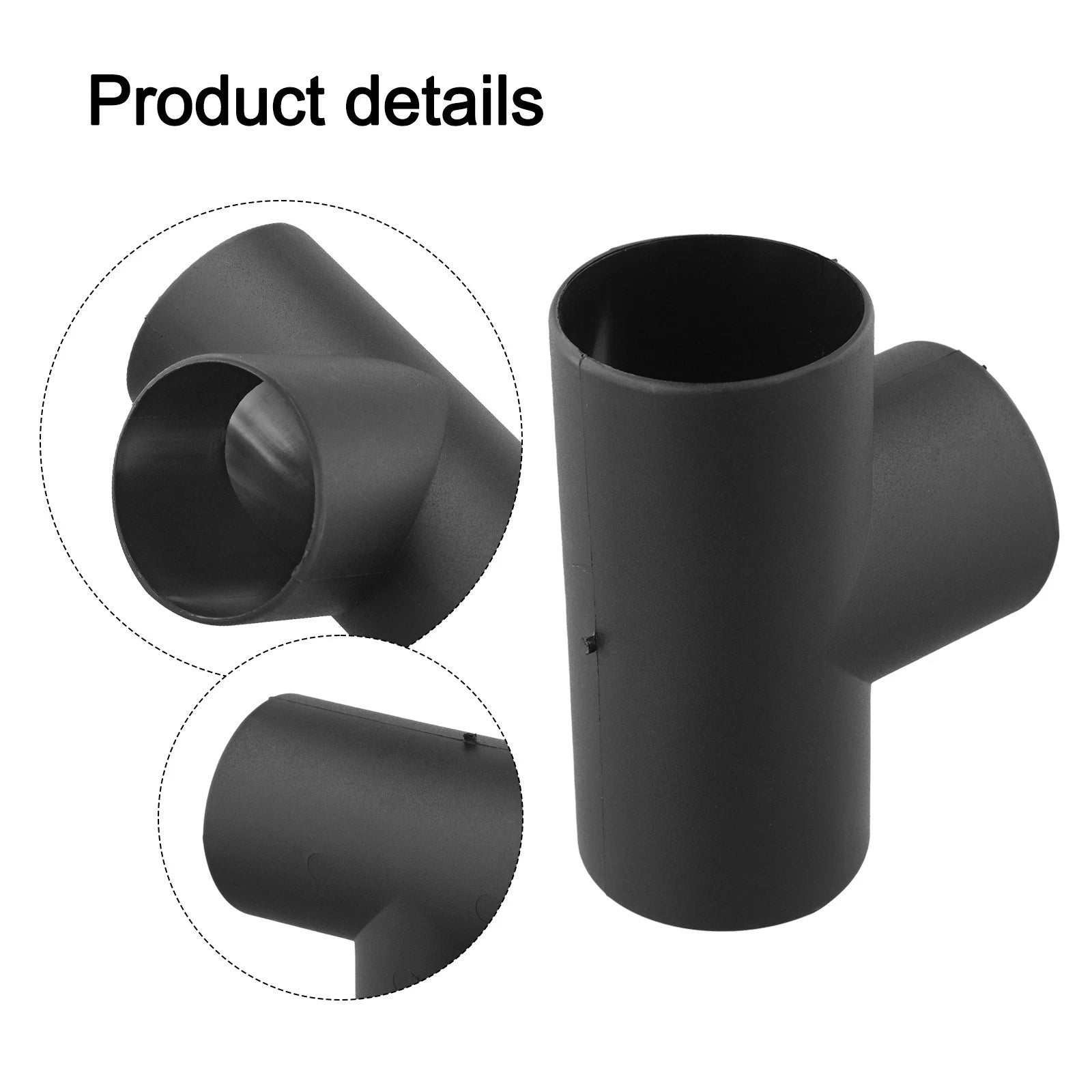 High Quality T Piece Warm Air Outlet Vent Hose For 60mm Pipe Ducting