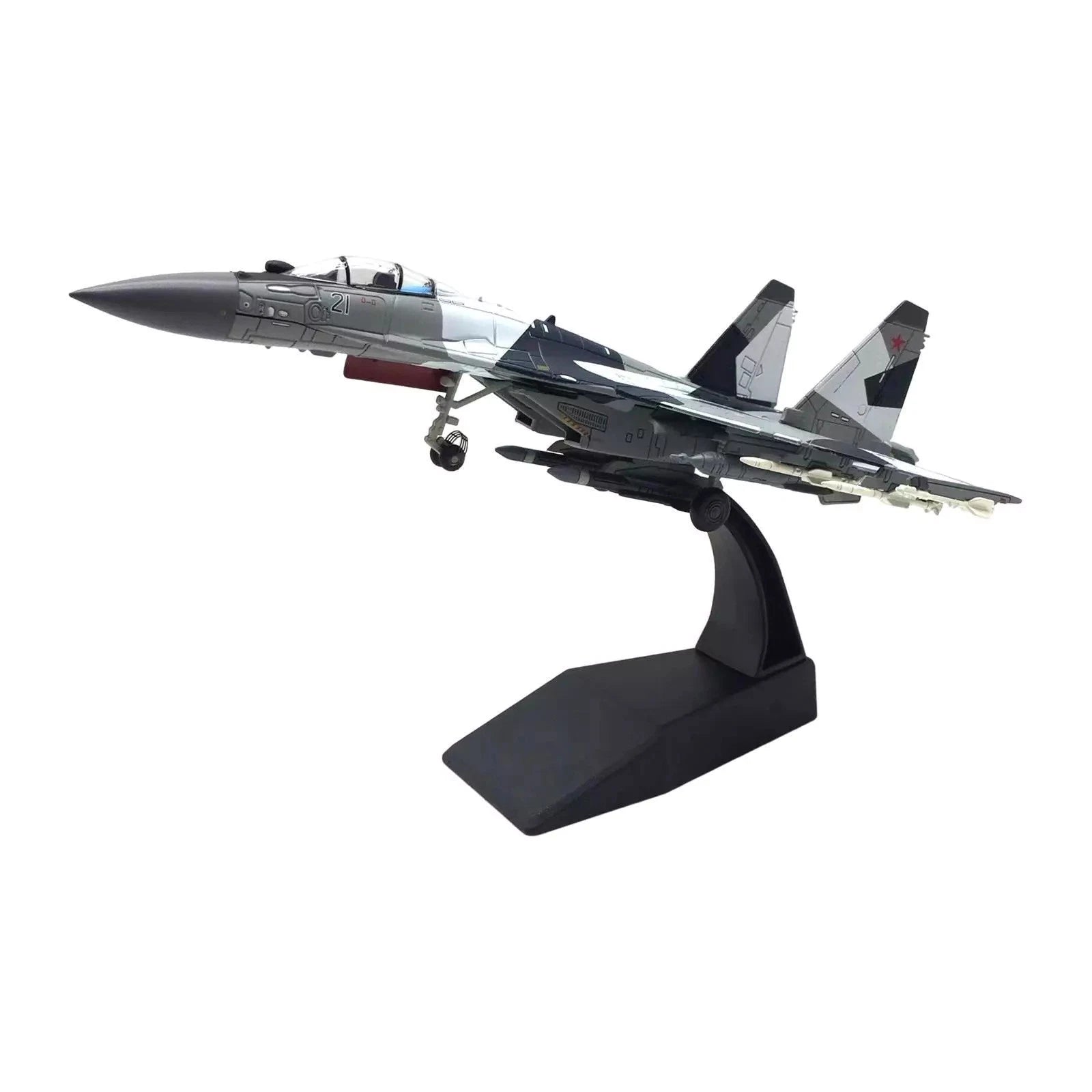 1/100 Alloy Russian Su35 Fighter Model Airplane Model Airplane