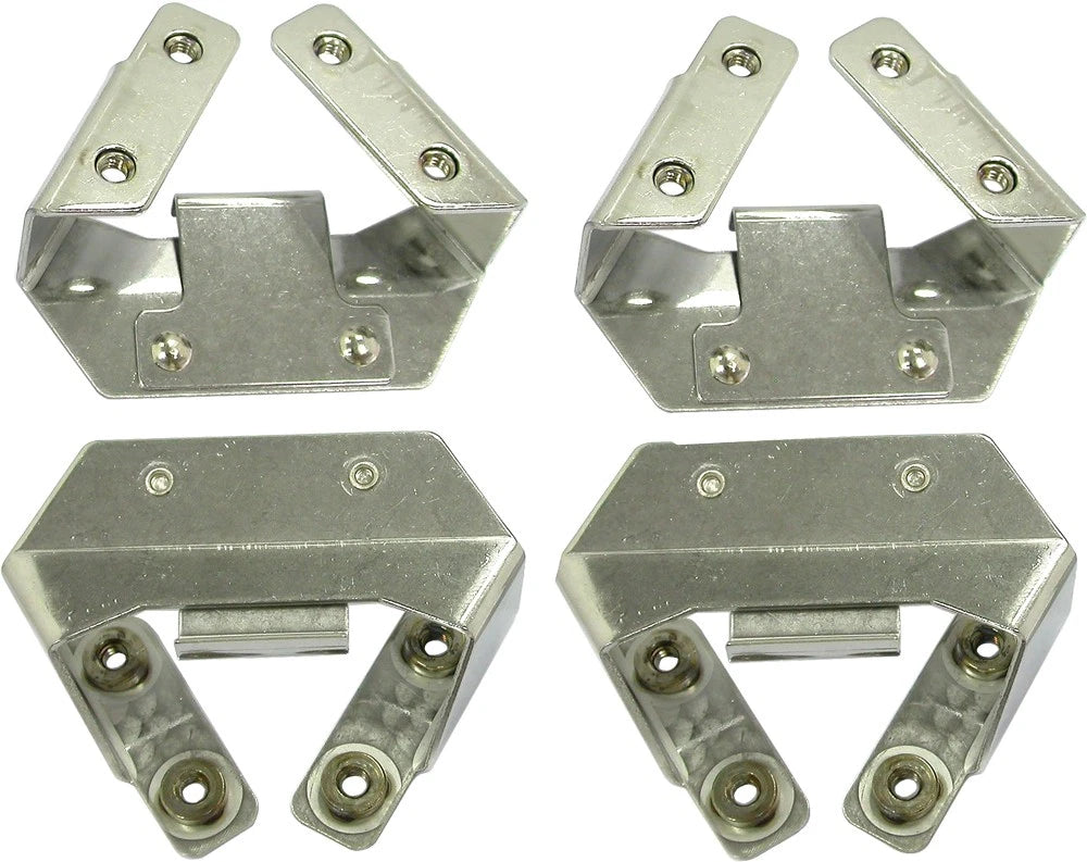 Harddrive Saddlebag Cover Bracket 4 Pack For Harley Davidson Flhr