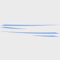 Chaparral Boat Deck Graphic Decal Steel Blue (4Pc) by Chaparral