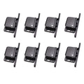 8 Pack Abs Cabinet Door /Rv Drawer Latches, 8 Pull Force Latch Holder