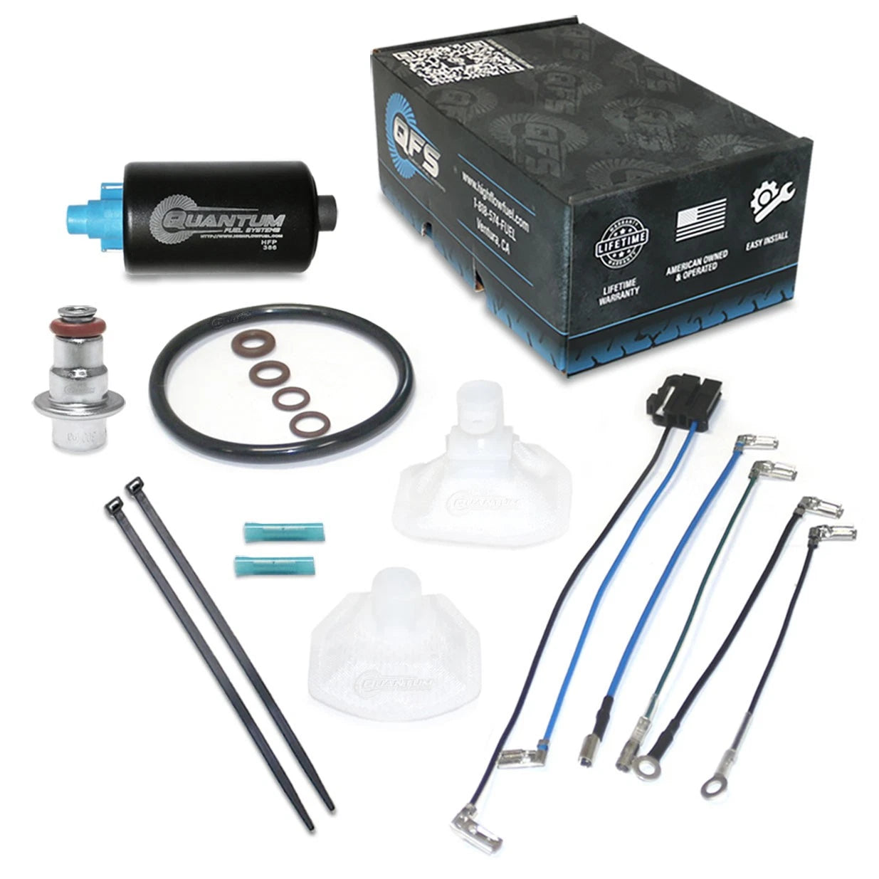Qfs Intank Fuel Pump + Regulator For 17-19 Kawasaki Jet Ski Sx-r
