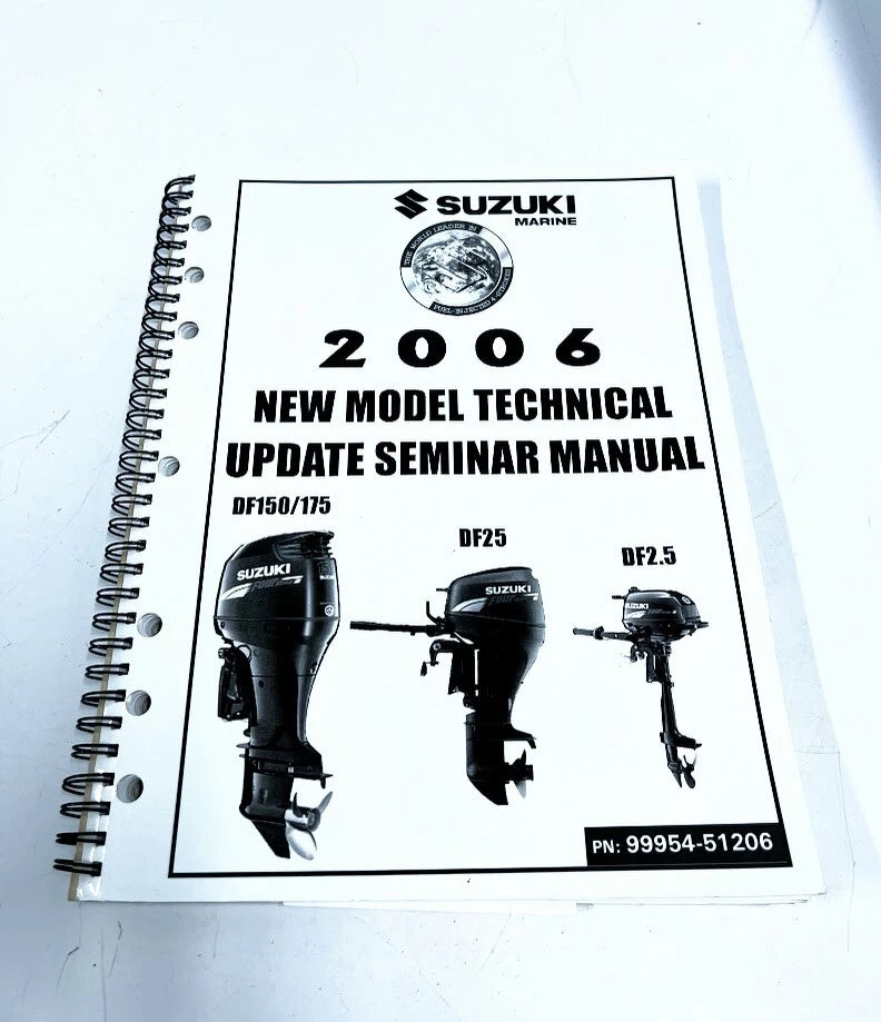 Suzuki 99954-51206, New Model Technical Update Seminar Manual, 2006