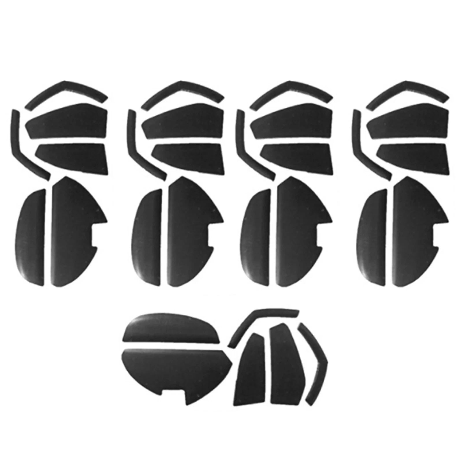 1/2/ Tpfe Mouse Skate Mouse Feet For Logitech G602 Mouse Glides