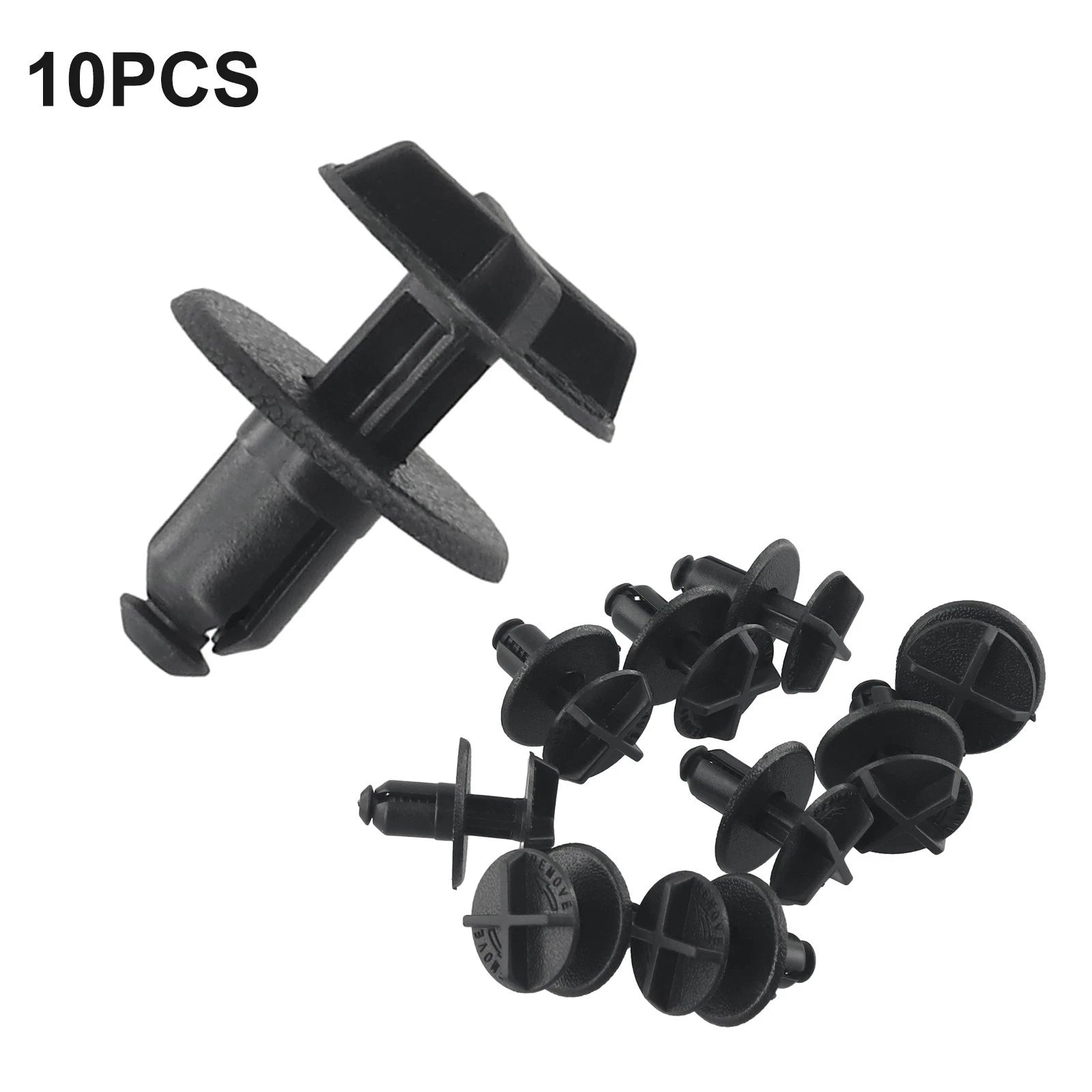 Black Battery Cover Cowl Panel Clip 9mm Hole | Hook & Hull Co