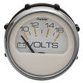 Faria Boat Volt Gauge VP4074A Harris Kayot 2 Inch Silver White by Faria