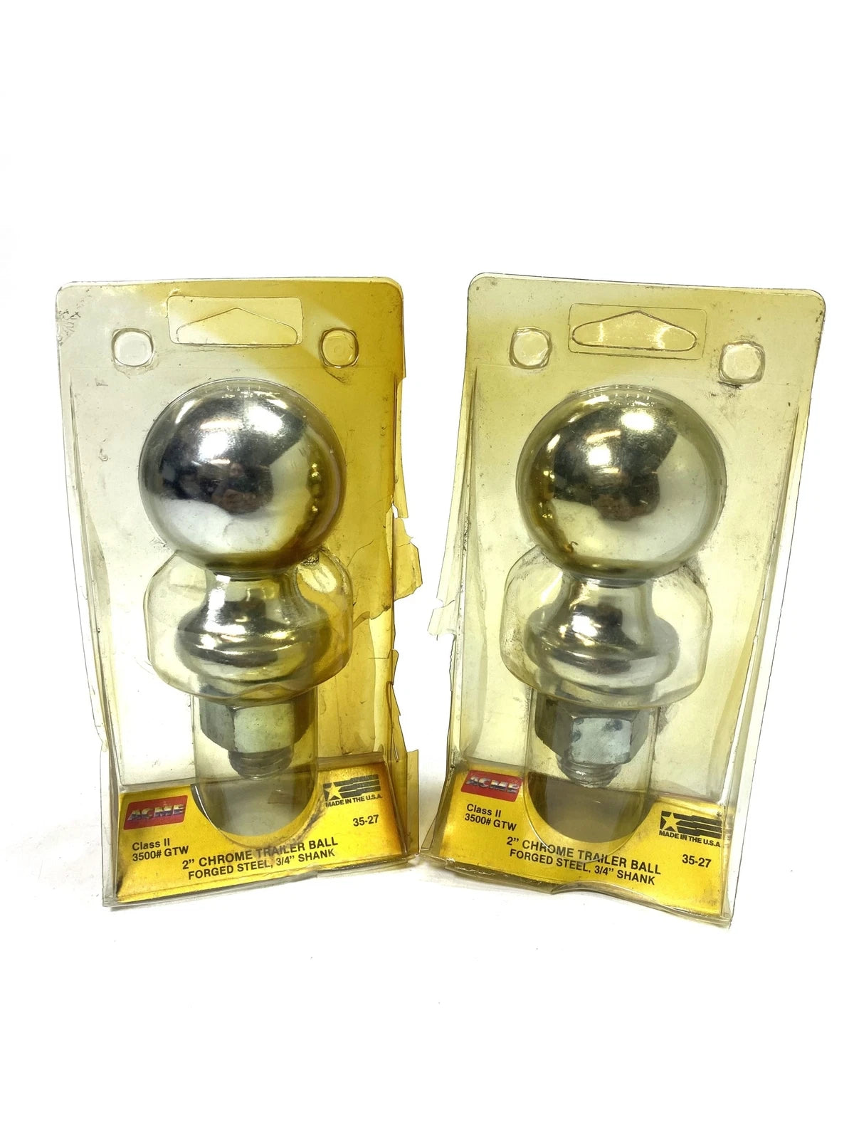 Acme 35-27, 2'' Chrome Trailer Ball Forged Steel | Hook & Hull Co