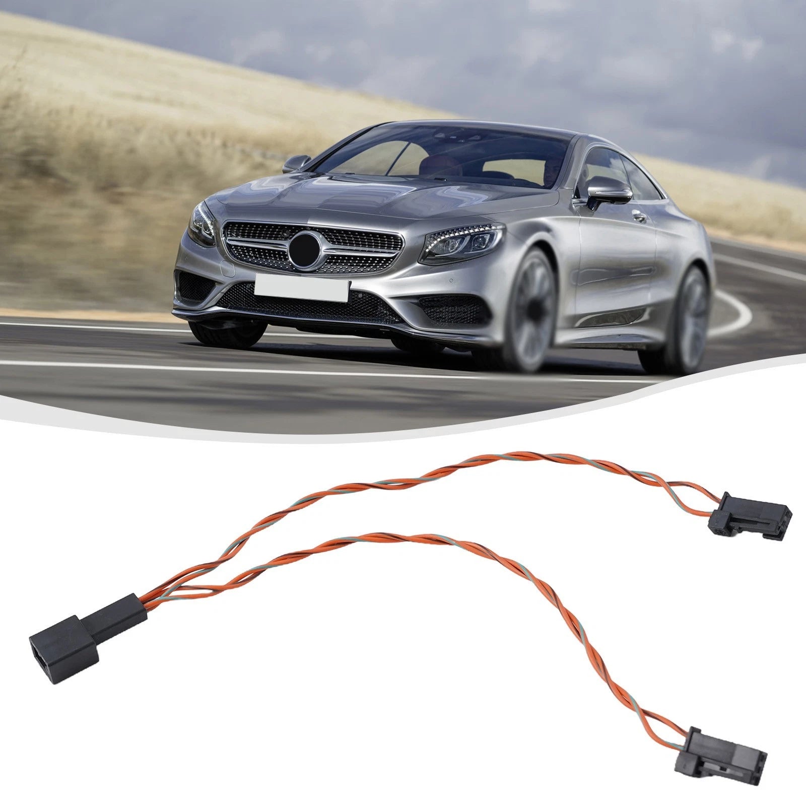 Brand New Car Speaker Adapter Y Splitter Harness Tweeter Wire 15cm