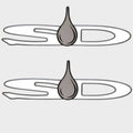 MasterCraft Boat Raised Decal SD White/Silver Sticker Pair by MasterCraft