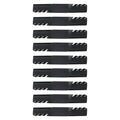 (9) 91-620 Blade Standard Lawn Mower Blades Set Fits Wright Stander