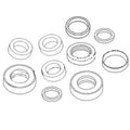 1327131 Lift Cylinder Seal Kit Fits Cat Fits Caterpillar 963
