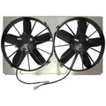 Z40101 Dual High Cfm 12" Electric Fan & Shroud - 14 7/8 X 25 7/8 X 4