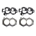2sets Evinrude Johnson 20 Hp-35 Hp 1979 Thru Head &Amp; Cover Gasket
