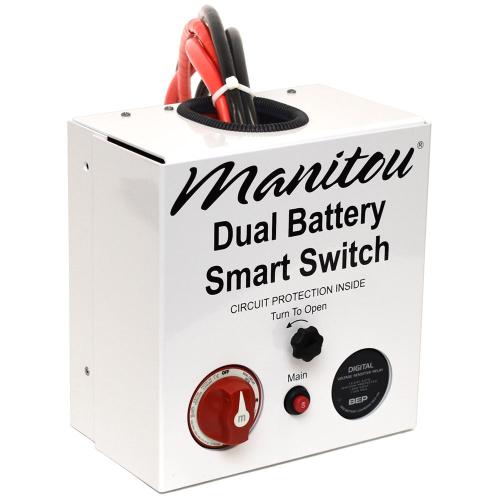 Manitou Pontoon Boat Dual Battery Smart Switch Panel by Manitou