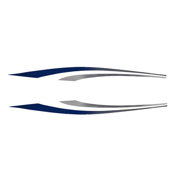Graphic Pinstripe Decal Rinker 77 x 8 3/4 Inch by Rinker
