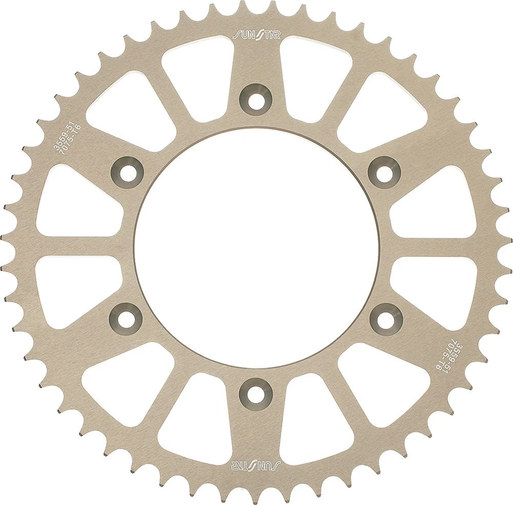 Sunstar Rear Sprocket Aluminum 40t For Suzuki Gsx-r1000 & Yamaha Fz1