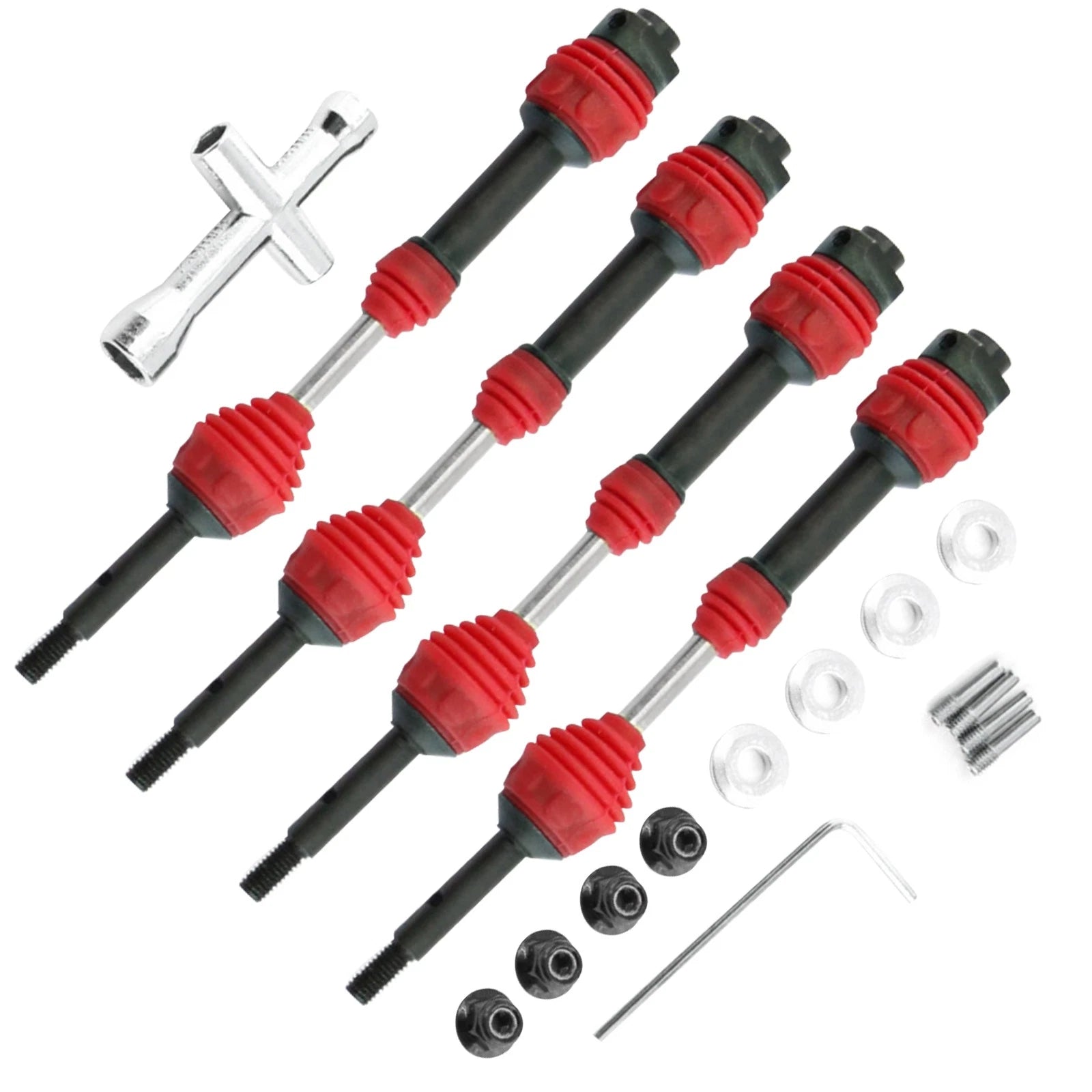 Driveshafts For Traxxas Hoss/rustler/s<wbr/>lash/stampede 4x4 2wd