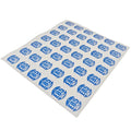 E85 Only Decal 1" Round Sticker Gas Diesel Petrol Fuel Warning Label