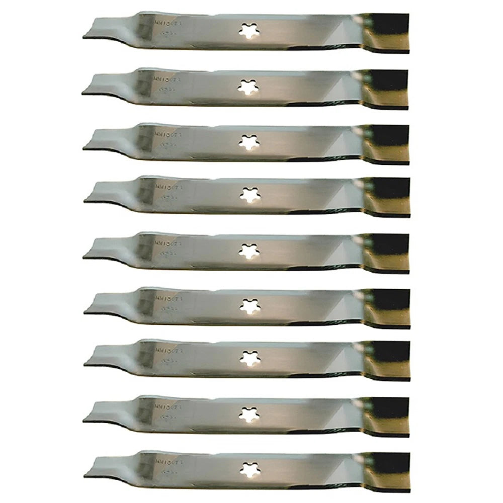 Set Of 9 New Mulching Blade Fits Ayp, Fits Husqvarna, Fits Jonsered