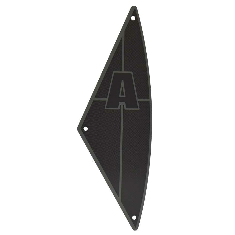 Axis Speaker Accent Panel Aluminum Black Gray by Axis