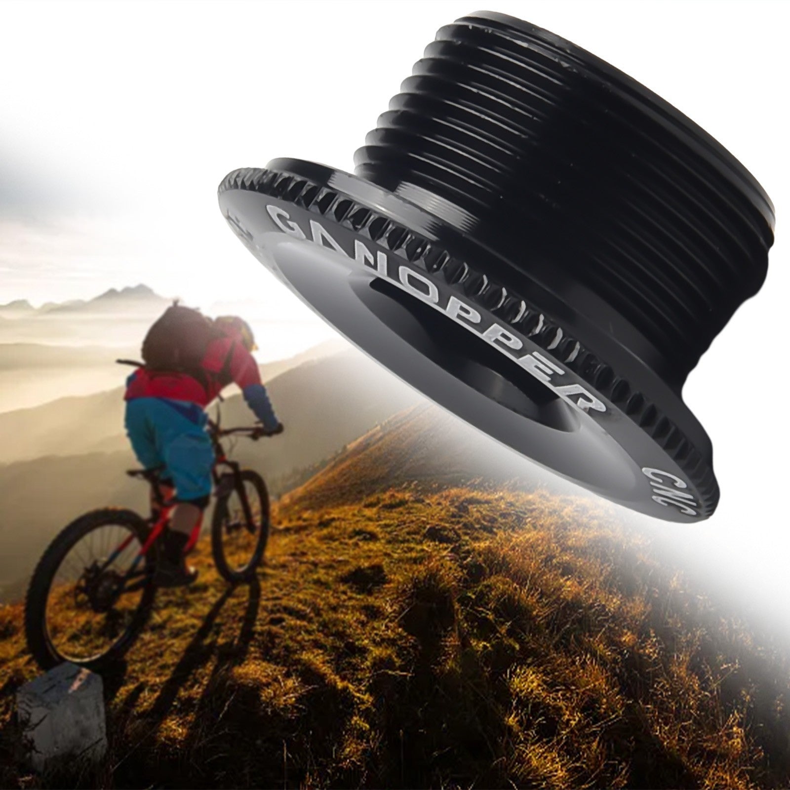 Aluminum Alloy Crank Cover Screw M15 28mm