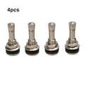 4 Bolt In Car Van Alloy Steel Wheel Metal Tubeless Tyre Valves Hole