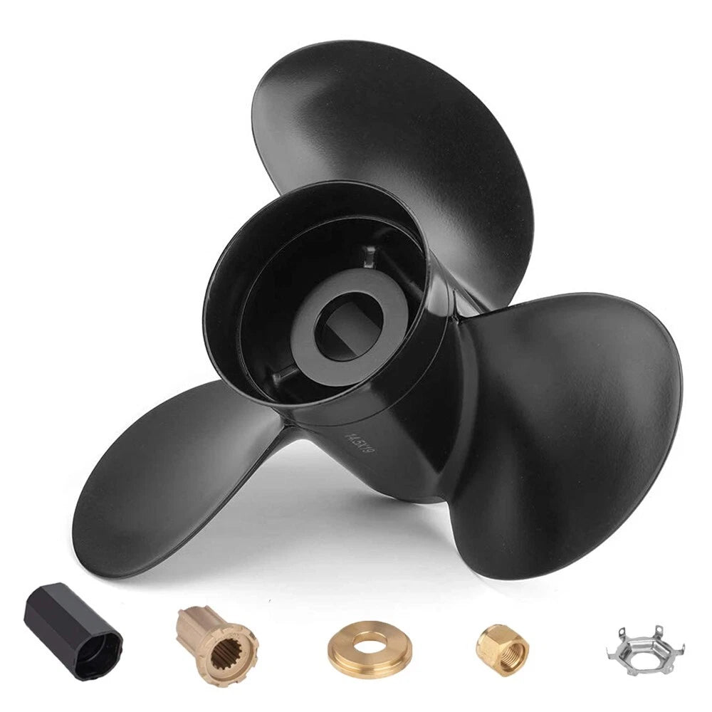 14 1/2 X 19 | 48-832830a45 Boat Propeller 15 Spline Fit Mercury