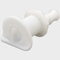 Marine East Boat L-Head Thru Hull 5/8 Inch Barb White Nylon by Marine East