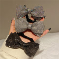 Diamond Bow Hair Clip Headband