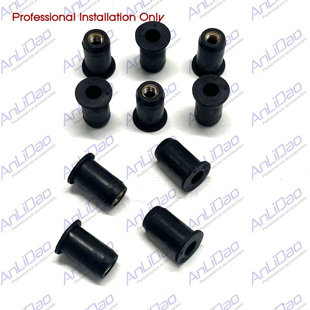 10pcs Fit Sea-doo Rxt-x New Wake Pro Outlander Expansion Nut